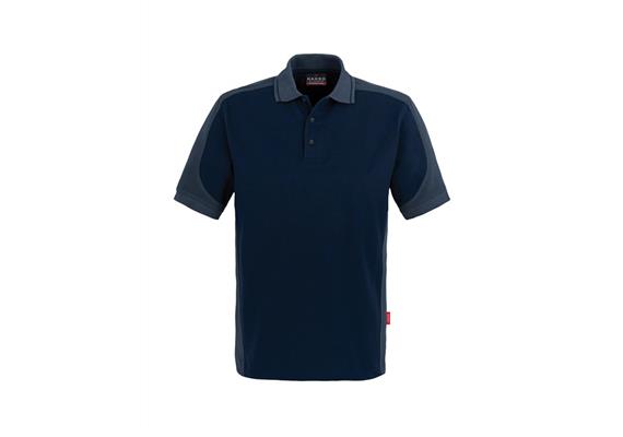 HAKRO Poloshirt Contrast MIKRALINAR&#174; 839 (tinte) - XXL | Bild 0