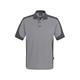 HAKRO Poloshirt Contrast MIKRALINAR® 839 (titan) - 5XL