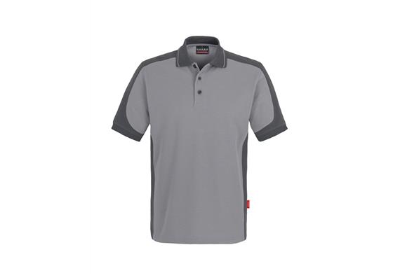 HAKRO Poloshirt Contrast MIKRALINAR&#174; 839 (titan) - 6XL | Bild 0