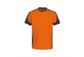 HAKRO® T-Shirt Contrast Performance 290 (orange)