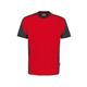 HAKRO® T-Shirt Contrast Performance 290 (rot) - 6XL