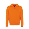 HAKRO® Zip-Sweatshirt Premium 451 (orange) - M