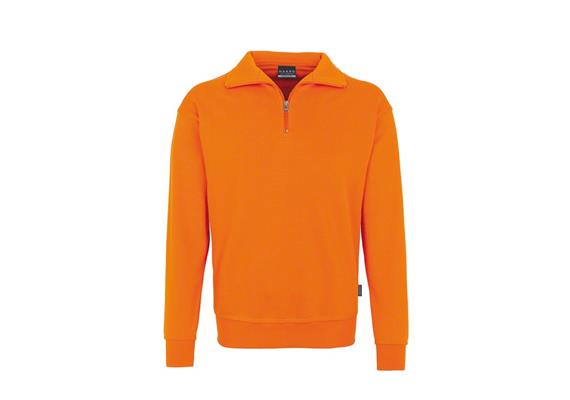 HAKRO&#174; Zip-Sweatshirt Premium 451 (orange) - S | Bild 0