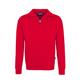 HAKRO® Zip-Sweatshirt Premium 451 (rot) - 4XL