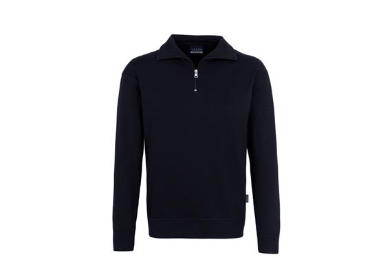 HAKRO&#174; Zip-Sweatshirt Premium 451 (schwarz) - 4XL | Bild 0