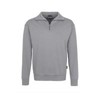 HAKRO® Zip-Sweatshirt Premium 451 (titan) - S