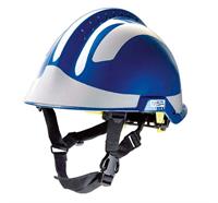Helm MSA© Gallet F2 X-trem mit unbelüfteter Helmschale (Auslaufartikel) - Blau
