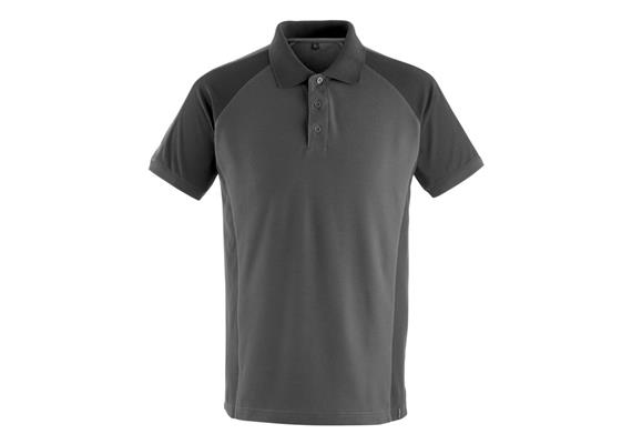 MASCOT&#174; Polo-Shirt Bottrop (dunkelanthrazit/schwarz) - L | Bild 0