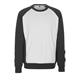 MASCOT® Sweatshirt Witten (weiss/dunkelanthrazit) - 3XL