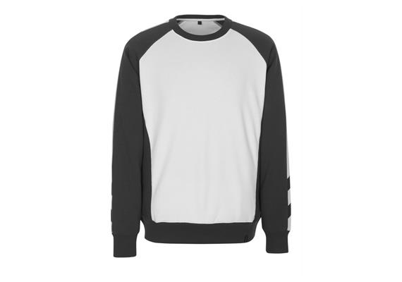 MASCOT&#174; Sweatshirt Witten (weiss/dunkelanthrazit) - S | Bild 0