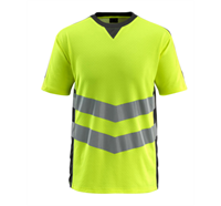 MASCOT® T-Shirt Sandwell gelb/schwarz - 3XL