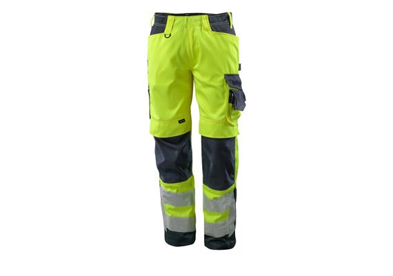 MASCOT&#174; Warnhose Kendal (hi-vis gelb/schwarzblau) - Gr&#246;sse 90C54 (lang) | Bild 0