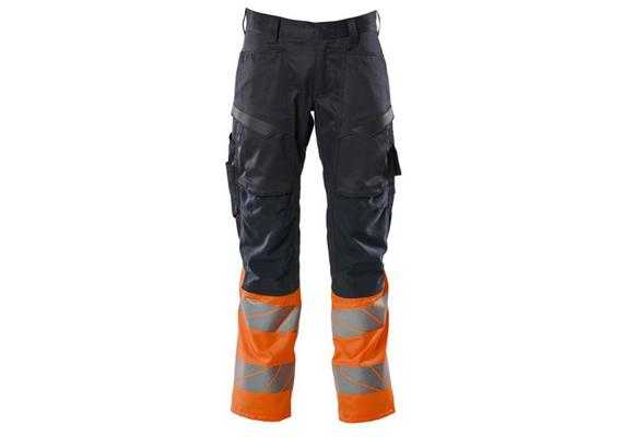 MASCOT&#174; Warnschutzhose ACCELERATE (schwarzblau/hi-vis orange) - Gr&#246;sse 76C48 (kurz) | Bild 0