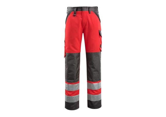 Mascot Warnhose Maitland (hi-vis rot/dunkelanthrazit) 22218 - Gr&#246;sse 90C58 (lang) | Bild 0