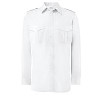 Pilothemd langärmlig 1/1 Comfort 1 grau - Grösse 39/40