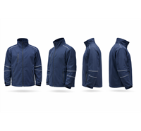 Softshell HAUTLE Blau/Silber - S