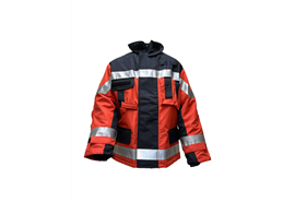 Brandschutzjacke FIREWarrior + Modell Zürich, rot (MA.)  Klasse 2 Vollschutz (gem. EN469)