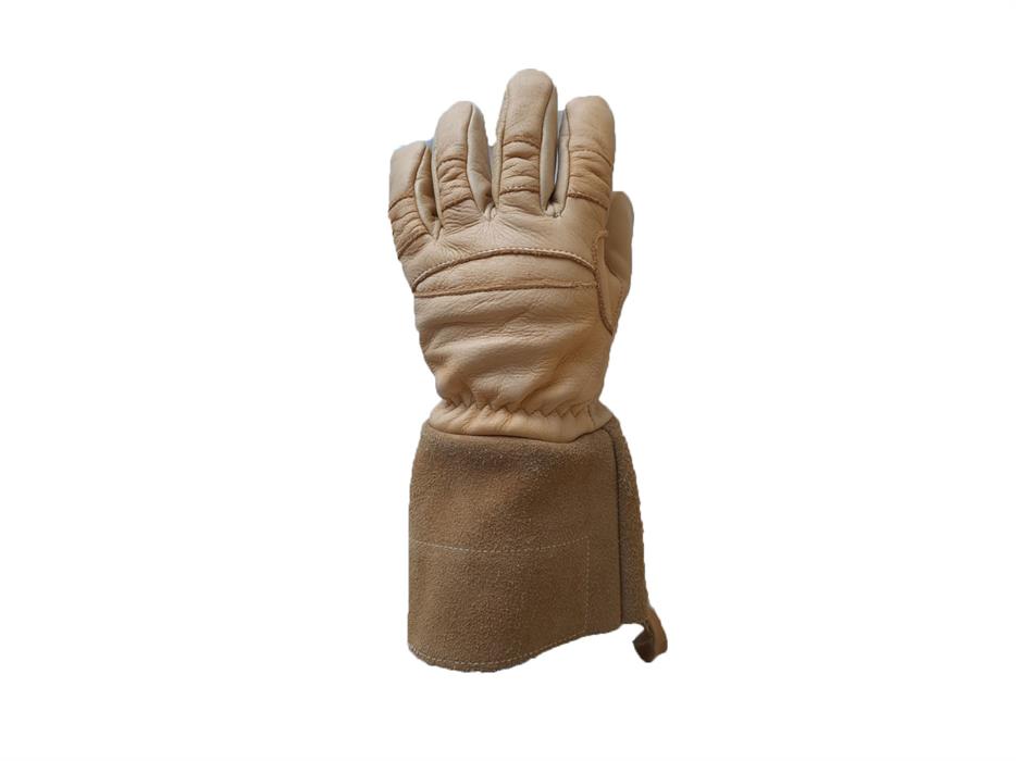 Gants cuir intervention SP avec manchett - Gants d'Intervention