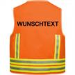 Gilet de fonction avec velcro - Orange | Bild 0