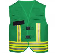 Gilet de signalisation BASIC 3.0, avec inscription - Grün