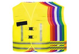 Gilet de signalisation BASIC 3.0, avec inscription
