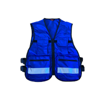Gilet fonctionnel HAUTLE avec poches - Blau