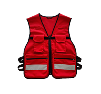 Gilet fonctionnel HAUTLE avec poches - Rot