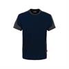 HAKRO® T-Shirt Contrast Performance 290 (bleu-encre) - 3XL