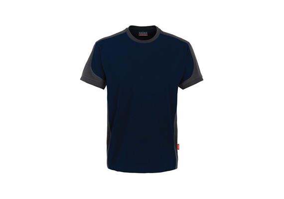 HAKRO&#174; T-Shirt Contrast Performance 290 (bleu-encre) - L | Bild 0