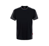 HAKRO® T-Shirt Contrast Performance 290 (noir) - L