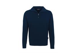 HAKRO® Zip-Sweatshirt Premium 451 (bleu-encre)