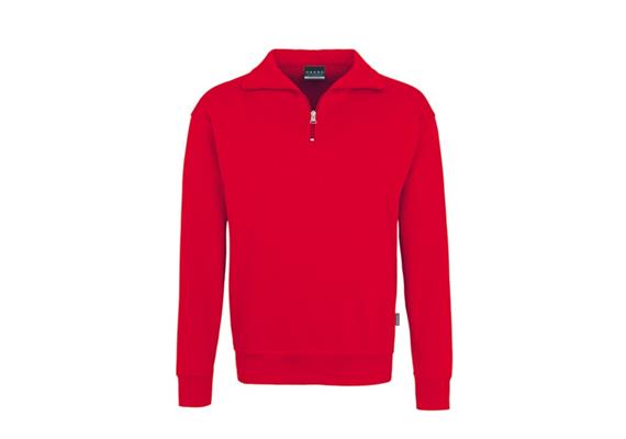 HAKRO&#174; Zip-Sweatshirt Premium 451 (rouge) - L | Bild 0