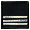 Insigne de diplôme 5x5 cm sur Velcro - Hauptmann