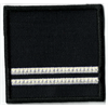 Insigne de diplôme 5x5 cm sur Velcro - Oberleutnant