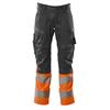 MASCOT® ACCELERATE Pantalon haute visibilité orange/anthracite - Grösse 76C48 (kurz)