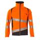 MASCOT® Jacket ULTIMATE STRETCH ACCELERATE hi-vis orange/noir bleu - 5XL