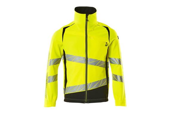 MASCOT&#174; Jacket ULTIMATE STRETCH ACCELERATE jaune hi-vis/noir - L | Bild 0