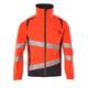 MASCOT® Jacket ULTIMATE STRETCH ACCELERATE rouge hi-vis/bleu noir - M