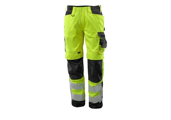 MASCOT&#174; Pantalon de signalisation Kendal (Longueur d&#39;entrejambe 82 cm, jaune/noir) - Gr&#246;sse 90C52 (lang) | Bild 0