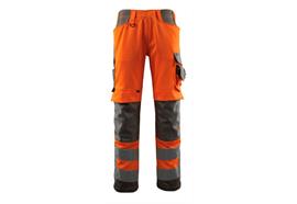 MASCOT® Pantalon de signalisation Kendal (Longueur d'entrejambe 82 cm, orange/anthracite)