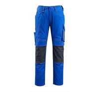 MASCOT® Pantalon de travail Mannheim (bleu roi/marine foncé) - Grösse 76C46 (kurz)