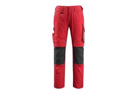 MASCOT® Pantalon de travail Mannheim (rouge/noir)