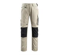 MASCOT® Pantalon de travail Mannheim (sable clair/noir) - Grösse 82C44 (Standard)