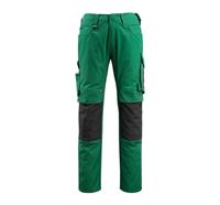 MASCOT® Pantalon de travail Mannheim (vert bouteille/noir) - Grösse 76C46 (kurz)