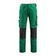 MASCOT® Pantalon de travail Mannheim (vert bouteille/noir) - Grösse 76C56 (kurz)