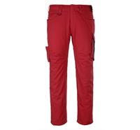 MASCOT® pantalon de travail Oldenburg (rouge/noir) - Grösse 76C44 (kurz)