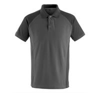 MASCOT® Polo-Shirt Bottrop (anthracite foncé/noir) - 3XL