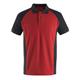 MASCOT® Polo-Shirt Bottrop (rouge/noir) - M