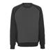 MASCOT® Sweatshirt Witten (anthracite foncé/noir) - 3XL