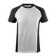 MASCOT® T-Shirt Potsdam (blanc/anthracite foncé) - 3XL